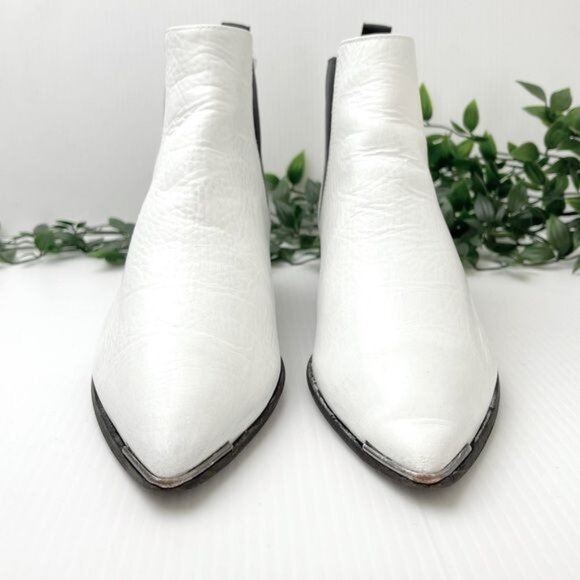 Acne Studios Jensen ankle boot White leather 7.5 - Picture 5 of 15